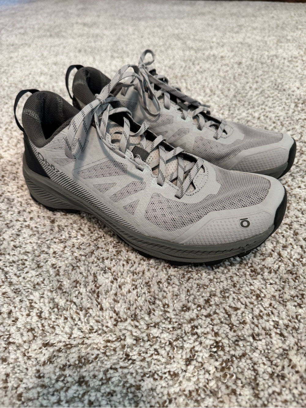 Oboz Katabatic Wind Low Hiking/Trail Shoes Grey Men’s 9
